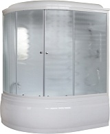 Royal Bath Душевая кабина ALP RB 170ALP-C-R 170x100 R с г/м стекло матовое профиль белый