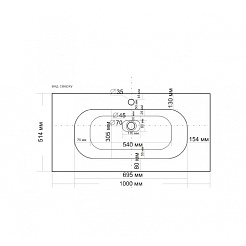 СанТа Мебель для ванной Калипсо 100 подвесная, зеркало-шкаф, свет – фотография-5