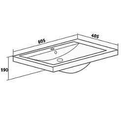 Runo Мебель для ванной Фостер 60 – фотография-6