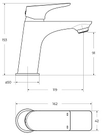 BelBagno Смеситель для раковины Marino MARINO-LVM-CRM-W0 хром – фотография-3