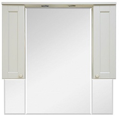 Misty Мебель для ванной Латте 105 бежевый эмаль – фотография-2