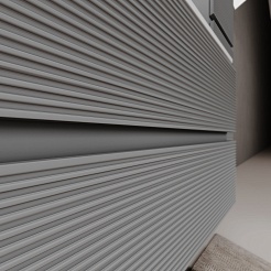 Sancos Тумба под раковину Folk 100 L ergraut soft – фотография-4