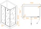 RGW Душевой уголок Stilvoll SV-040Gr 120x80 профиль серый стекло матовое сатинат – картинка-14