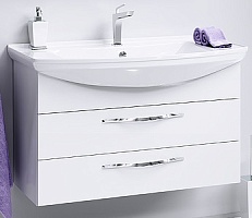 Aqwella Тумба для умывальника Аллегро 105 подвесная