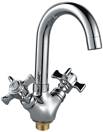 Frap Смеситель для раковины H24 F1324 хром – фотография-1