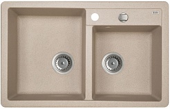 Iddis Мойка гранитная Vane G V23P782i87 песок – фотография-1