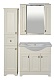 Misty Зеркало-шкаф для ванной Лувр 85 слоновая кость – картинка-7