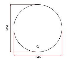 Зов Мебель для ванной Кито Флавио 100 подвесная лиони – фотография-10