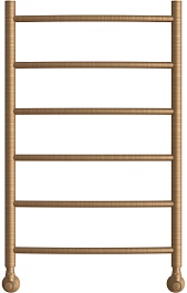 Point Полотенцесушитель водяной Афина П6 500x800 PN04158BR бронза – фотография-1