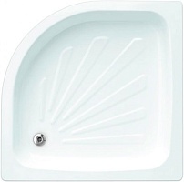 Maroni Поддон стальной эмалированный 80x80x16 полукруг (446020)