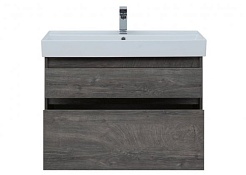 Aquanet Мебель для ванной Nova Lite 90 2 ящика, дуб рошелье – фотография-13