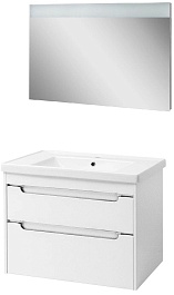 Ceruttispa Мебель для ванной Эмилия white 80 подвесная – фотография-1