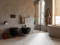 Ceramicanova Подвесное биде Metropol CN4003MB чёрное матовое – фотография-2