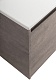 BelBagno Тумба с раковиной Kraft 120 R подвесная Cemento Grigio – фотография-25