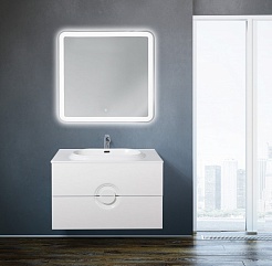BelBagno Тумба с раковиной ONDA 800 Bianco Lucido – фотография-3