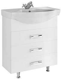 Водолей Тумба с раковиной Абрис 70 – фотография-1