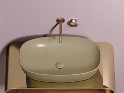 Ceramicanova Мебельная раковина Element 60 CN6049MC капучино матовый – фотография-7