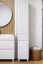 Vivon Пенал Atwood 35 R с корзиной белый матовый правосторонний – фотография-2