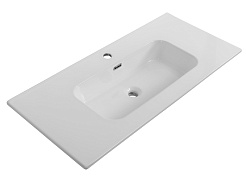 BelBagno Мебель для ванной Eco Cer-N 100 брашированная альпака CZR-8095-100 ручки чёрные – фотография-11