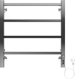 Terminus Полотенцесушитель электрический Ватикан П4 500x550 хром – фотография-1
