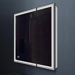 Mixline Зеркальный шкаф Аккорд Меллис 70 L белый – фотография-2