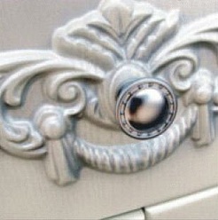 Атолл Мебель для ванной Наполеон 85 серебро – фотография-5