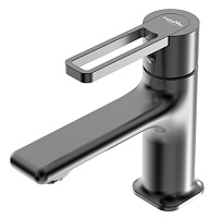 Tokito Смеситель для раковины KUDO чёрный TOK-KUD-1011