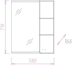 Onika Мебель для ванной Стиль 60.13 белая/ясень шимо светлый – фотография-10