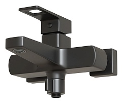 Mixline Смеситель для ванны и раковины 35k ML34-01 "Solo Black" чёрный – фотография-2