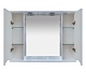 Misty Зеркало-шкаф Элвис 105 белая эмаль – картинка-10