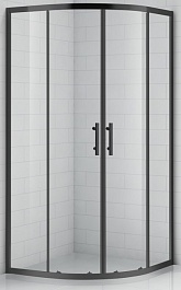 Cezares Душевой уголок ECO-O-R-2-90-C-NERO – фотография-1