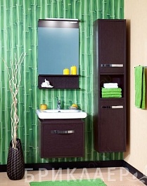 Бриклаер Зеркало для ванной Чили / Куба 55 венге – фотография-5