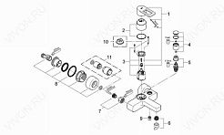 Grohe Смеситель "Quadra 32638000" – фотография-2