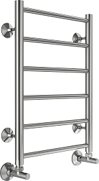 Terminus Полотенцесушитель водяной Аврора П6 400x500 хром – фотография-2