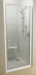 Ravak Душевая дверь в нишу PDOP1-90 Transparent, профиль белый – фотография-1