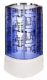 DTO Душевая кабина BМ4590 N с LED-подсветкой и гидромассажем – фотография-10