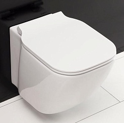 BelBagno Унитаз подвесной ALDINA безободковый – фотография-1