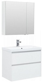 Aquanet Тумба с раковиной Гласс 80 – фотография-2