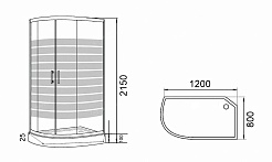 Parly Душевая кабина EC121R N – фотография-4