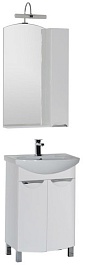 Aquanet Тумба с раковиной "Парма 65" 2 двери (182683)  – фотография-6