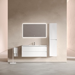 Sancos Мебель для ванной Libra 120 белый глянец – фотография-3