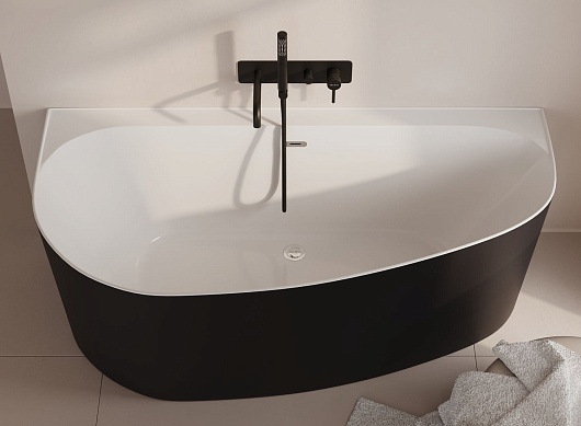 Allen Brau Смеситель для ванны Priority 5.31A05-31 (с внутренней частью) черный матовый – картинка-11