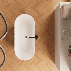 Frank Акриловая ванна 170х75 F6103 white/black – фотография-3