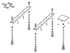 Riho Ножки для ванны PETIT POOTSET12 – фотография-1