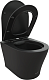 Ceruttispa Унитаз подвесной Adige Aria MB CT9246 черный матовый – фотография-13