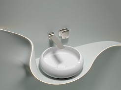 Ceramicanova Мебельная раковина Element 36 CN6050 белая – фотография-6