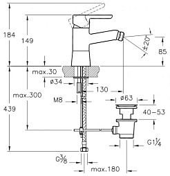 Vitra Смеситель Matrix A41761EXP – фотография-2