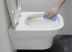 Jacob Delafon Унитаз подвесной Vox EDM102-00 безободковый – фотография-5