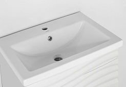 Style Line Мебель для ванной Вероника 60 Люкс (Como) подвесная белая – фотография-5