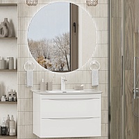 Misty Мебель для ванной Мираж 70 подвесная белая